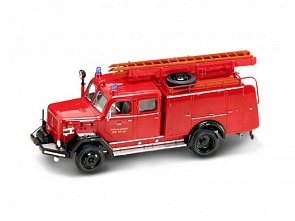 Модель пожарного автомобиля Magirus-Deutz 150D, образца 1964 года, масштаб 1/43 (Yat Ming, 43015_md) Модель пожарного автомобиля Magirus-Deutz 150D, образца 1964 года, масштаб 1/43 (Yat Ming, 43015_md)